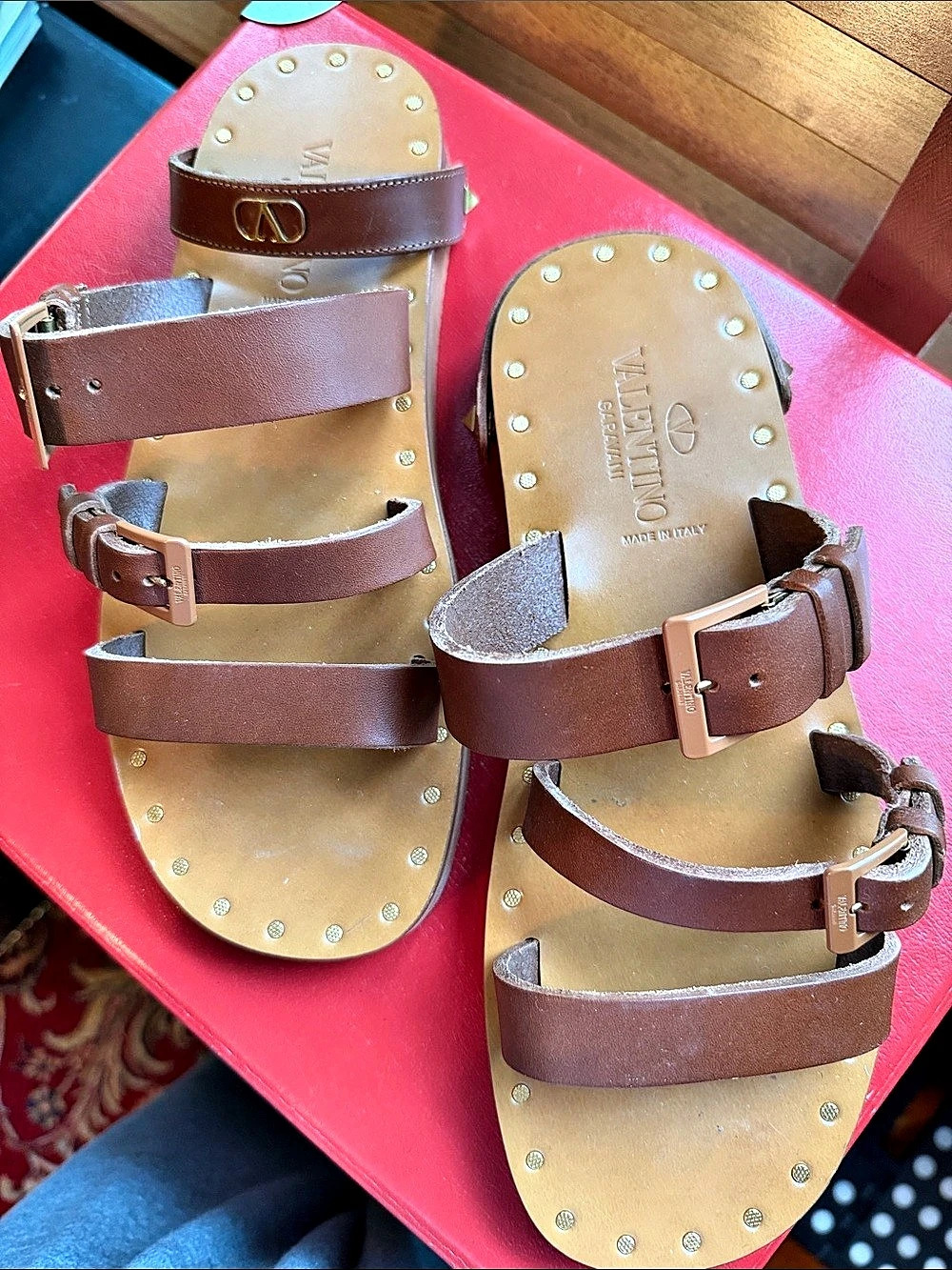 Valentino Garavani Sandals Brown
